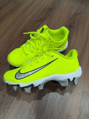 Nike FastFlex Vapor Kids' Neon Yellow Football Cleats -